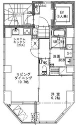 ラスパシオ蔵前レジデンスの物件間取画像